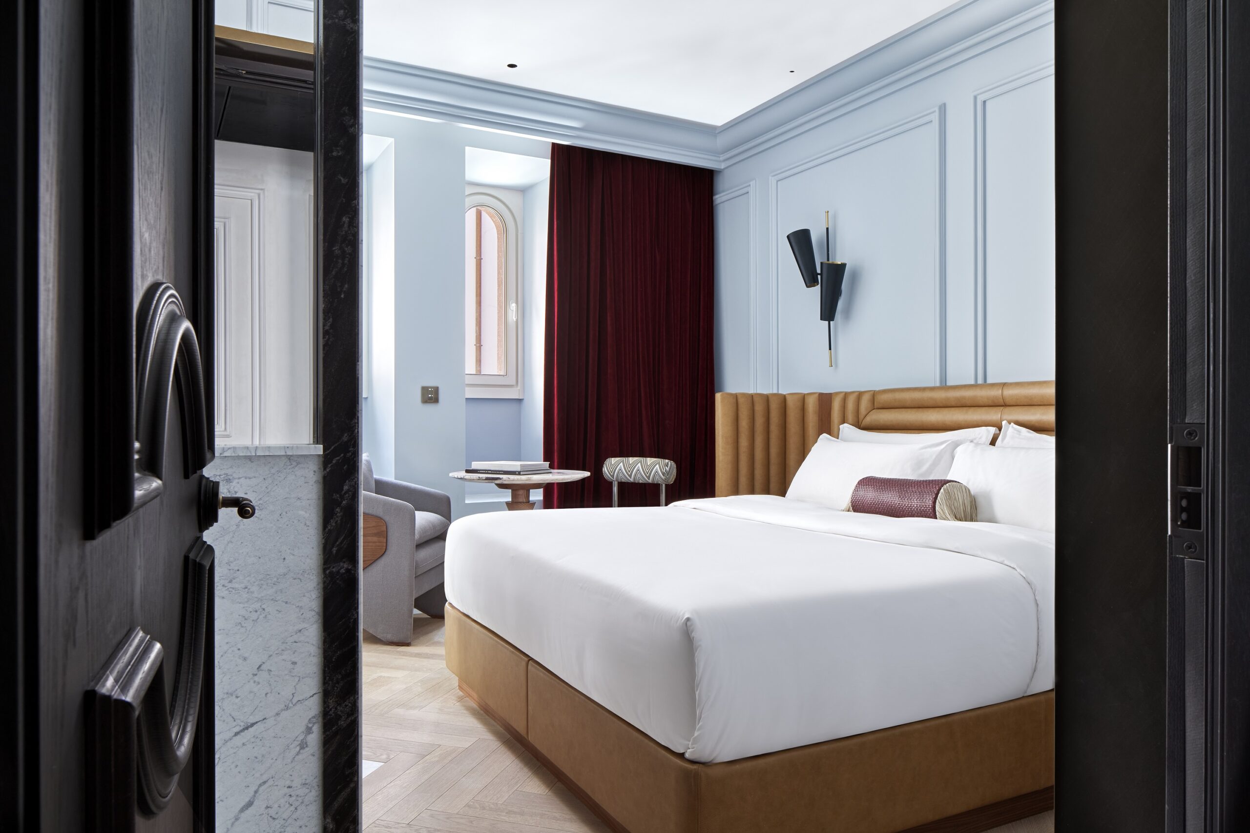 W Rome hotel room review - fourth floor accommodation with city views
