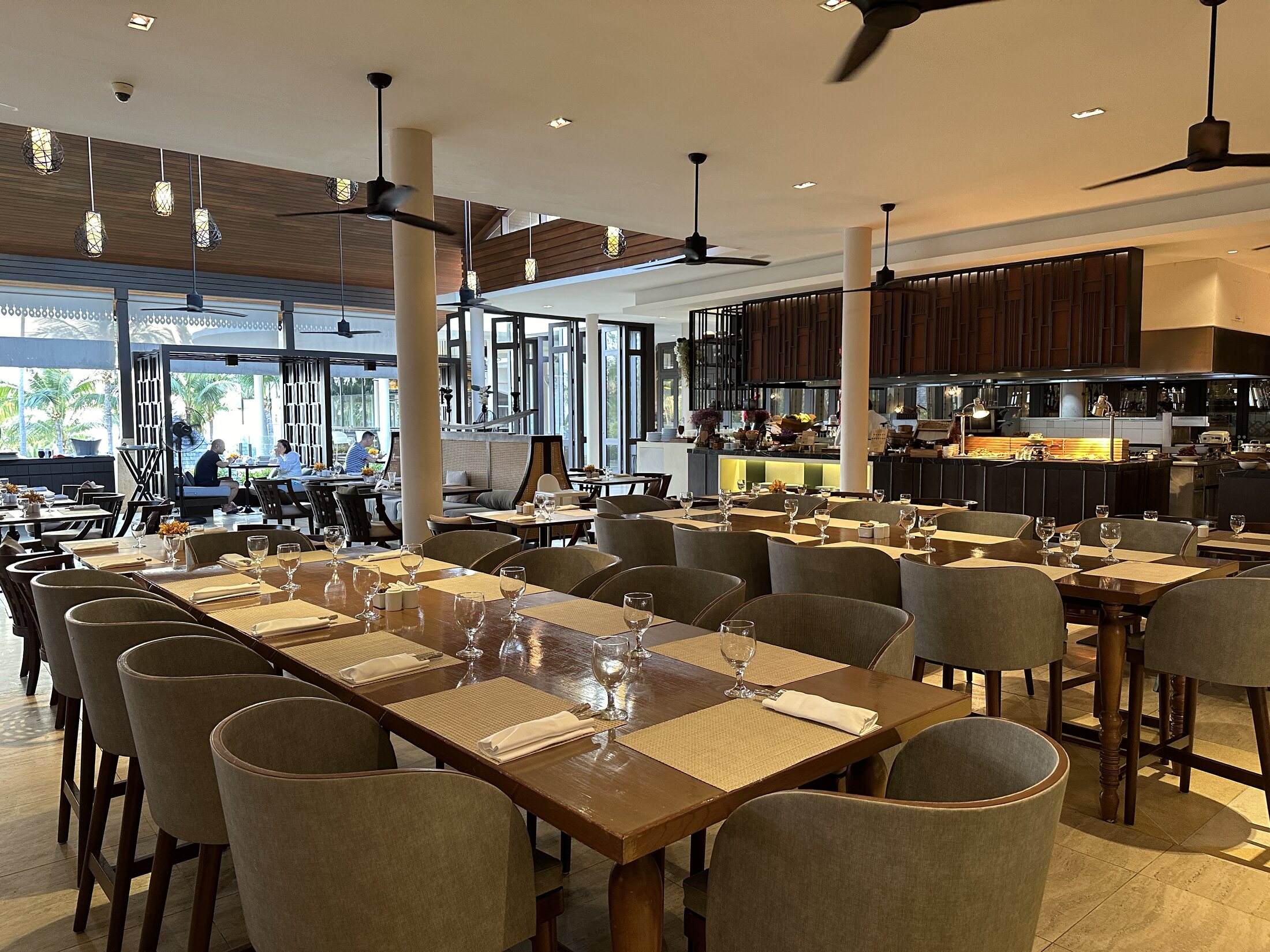 Breakfast restaurant at The Ritz-Carlton Koh Samui
