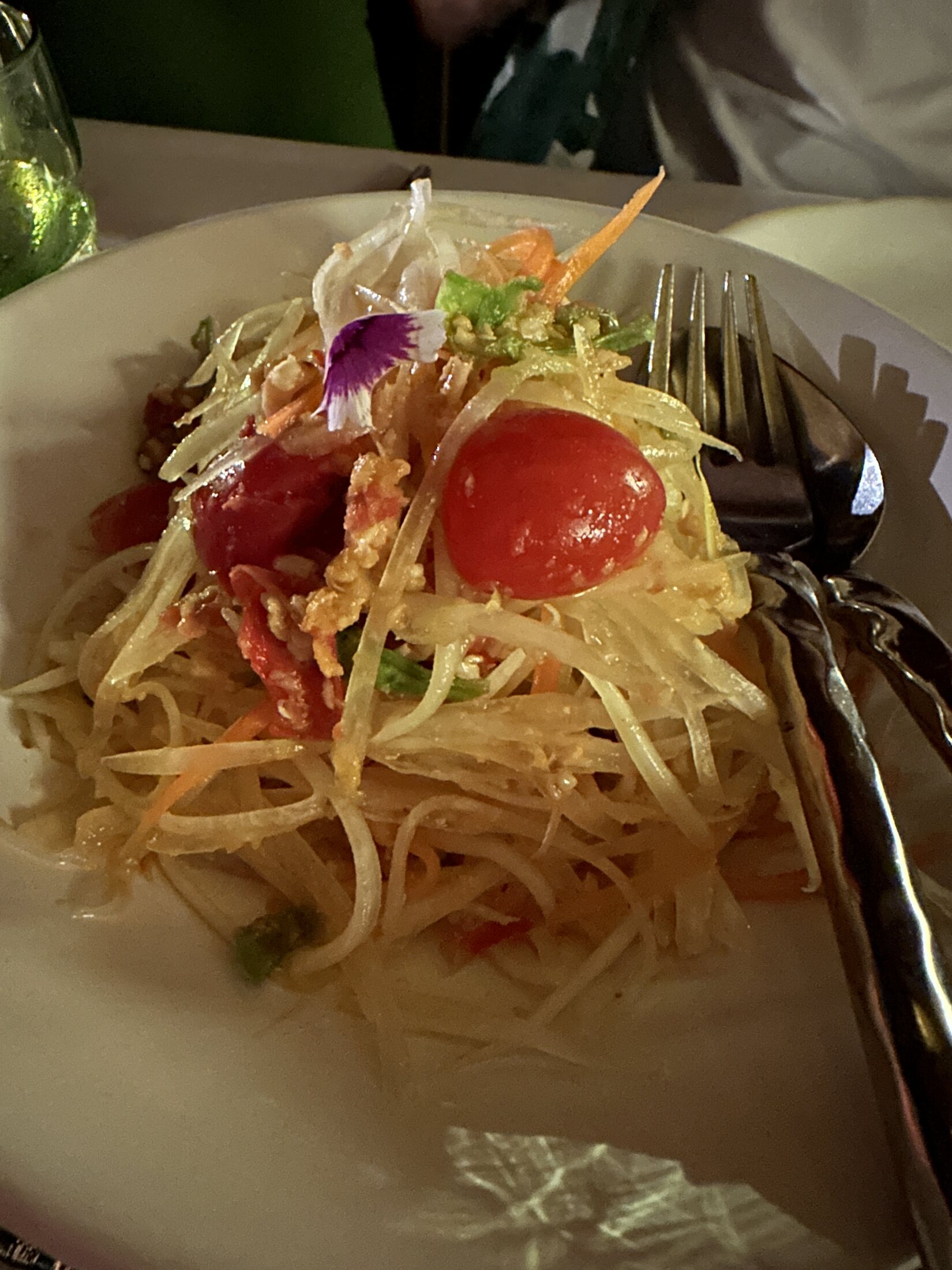 Pak Tai dinner at The Ritz-Carlton Koh Samui