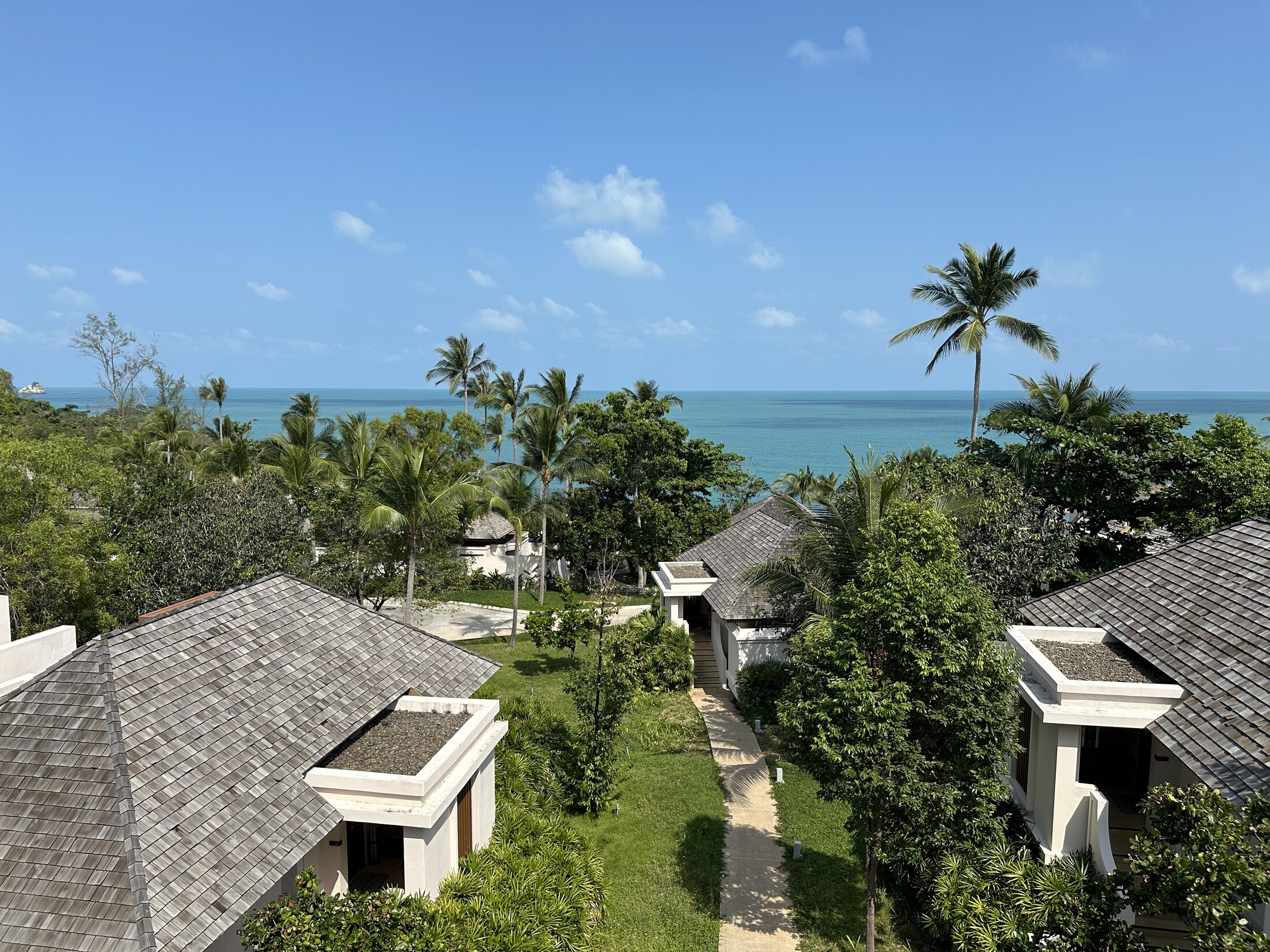 Sea-view villas at The Ritz-Carlton Koh Samui